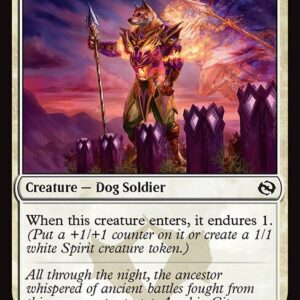 Tarkir: Dragonstorm - 12 - Fortress Kin-Guard - Common - W - Foil (Front)