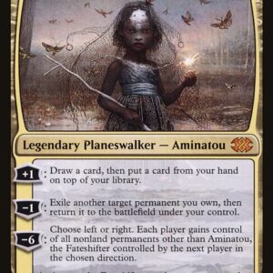 The List - 2X2-169 - Aminatou, the Fateshifter - Mythic - Multi - Non-foil (Front)