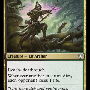 Bloomburrow Commander - 256 - Poison-Tip Archer - Uncommon - BG - Non-foil (Front)