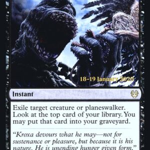 Theros Beyond Death Promos - 90s - Eat to Extinction - Rare - B - Foil - Datestamped Promo (Front)
