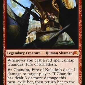 The List - ORI-135 - Chandra, Fire of Kaladesh // Chandra, Roaring Flame - Mythic - C - Non-foil (Front)