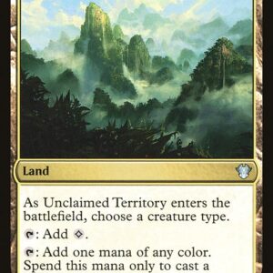 Commander 2020 - 320 - Unclaimed Territory - Uncommon - C - Non-foil (Front)