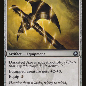 Scars of Mirrodin - 149 - Darksteel Axe - Uncommon - C - Non-foil (Front)