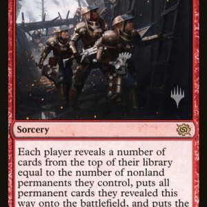 The Brothers' War Promos - 146p - Over the Top - Rare - R - Non-foil - Promo (Front)