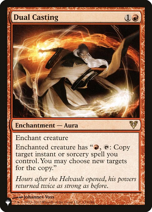 The List - AVR-133 - Dual Casting - Rare - R - Non-foil (Front)