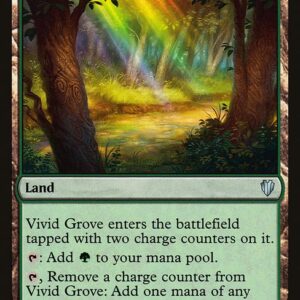 Commander 2017 - 291 - Vivid Grove - Uncommon - C - Non-foil (Front)