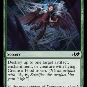Wilds of Eldraine - 186 - Spider Food - Common - G - Non-foil (Front)