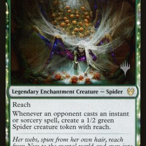Theros Beyond Death Promos - 165p - Arasta of the Endless Web - Rare - G - Non-foil - Promo (Front)