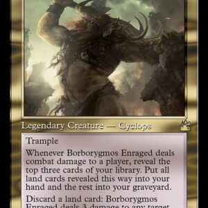 Ravnica Remastered - 357 - Borborygmos Enraged - Rare - RG - Non-foil (Front)