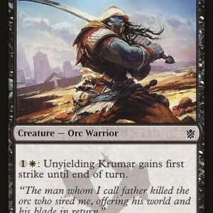 The List - KTK-94 - Unyielding Krumar - Common - B - Non-foil (Front)