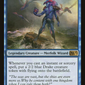 Magic 2013 - 72 - Talrand, Sky Summoner - Rare - U - Foil (Front)