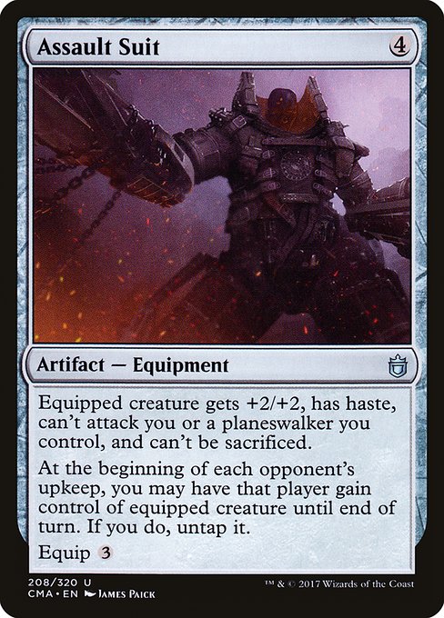 Commander Anthology - 208 - Assault Suit - Uncommon - C - Non-foil (Front)