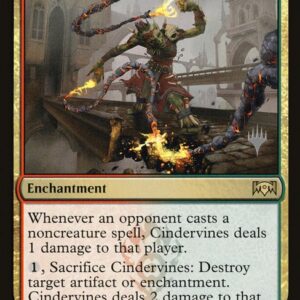 Ravnica Allegiance Promos - 161p - Cindervines - Rare - RG - Non-foil - Promo (Front)