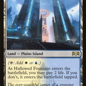 Ravnica Allegiance Promos - 251p - Hallowed Fountain - Rare - C - Non-foil - Promo (Front)