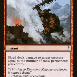 The List - CSP-97 - Skred - Common - R - Non-foil (Front)