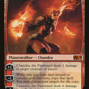 Magic 2013 - 123 - Chandra, the Firebrand - Mythic - R - Foil (Front)