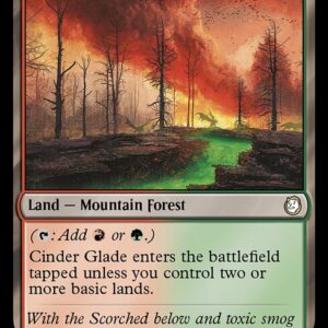 Fallout - 257 - Cinder Glade - Rare - C - Foil (Front)