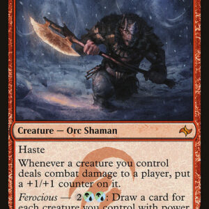 Fate Reforged - 113 - Shaman of the Great Hunt - Mythic - R - Foil (Front)