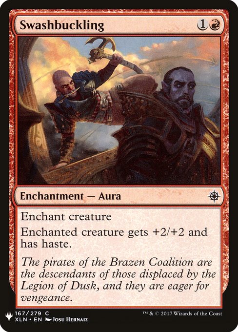The List - XLN-167 - Swashbuckling - Common - R - Non-foil (Front)