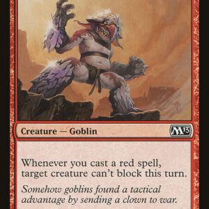 Magic 2013 - 135 - Goblin Battle Jester - Common - R - Non-foil (Front)