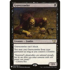The List - DDQ-59 - Gravecrawler - Rare - B - Non-foil (Front)