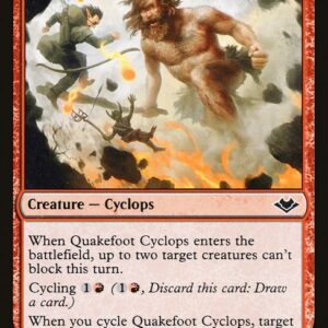 The List - MH1-142 - Quakefoot Cyclops - Common - R - Non-foil (Front)