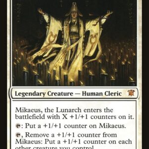Innistrad - 23 - Mikaeus, the Lunarch - Mythic - W - Foil (Front)
