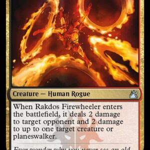 Ravnica Remastered - 213 - Rakdos Firewheeler - Uncommon - BR - Non-foil (Front)