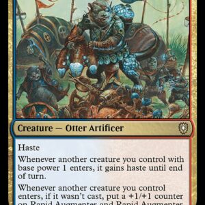 Bloomburrow Commander - 38 - Rapid Augmenter - Rare - UR - Non-foil (Front)