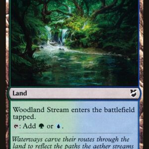 Commander 2018 - 292 - Woodland Stream - Common - C - Non-foil (Front)