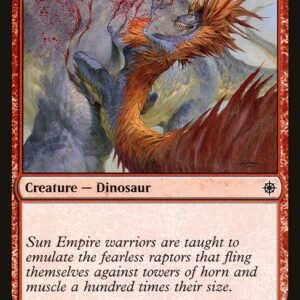 The List - XLN-146 - Frenzied Raptor - Common - R - Non-foil (Front)