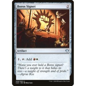 Commander 2020 - 239 - Boros Signet - Uncommon - C - Non-foil (Front)