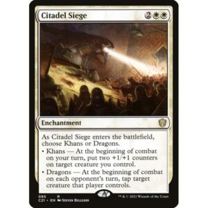 Commander 2021 - 85 - Citadel Siege - Rare - W - Non-foil (Front)