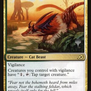 Ikoria: Lair of Behemoths Promos - 186p - Frondland Felidar - Rare - WG - Non-foil - Promo (Front)