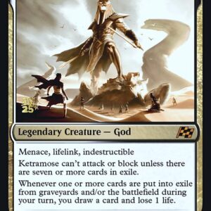 Aetherdrift Promos - 209s - Ketramose, the New Dawn - Mythic - WB - Foil - Datestamped Promo (Front)