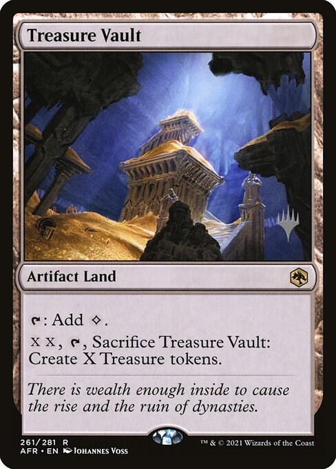 Adventures in the Forgotten Realms Promos - 261p - Treasure Vault - Rare - C - Non-foil - Promo (Front)
