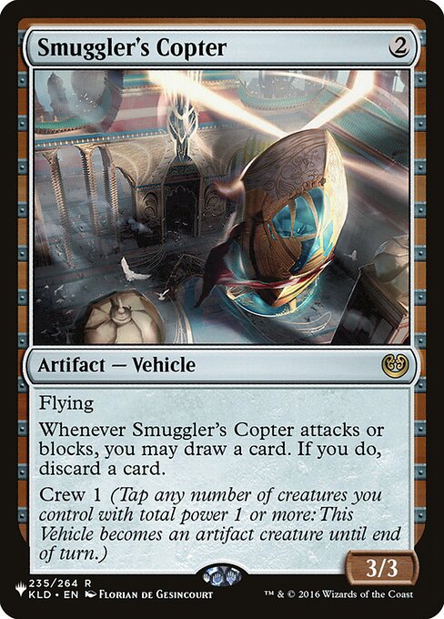 The List - KLD-235 - Smuggler's Copter - Rare - C - Non-foil (Front)