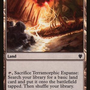 Commander 2017 - 285 - Terramorphic Expanse - Common - C - Non-foil (Front)