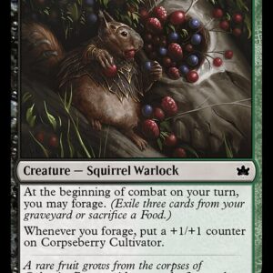 Bloomburrow - 210 - Corpseberry Cultivator - Common - BG - Non-foil (Front)