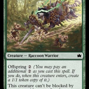 Bloomburrow - 190 - Rust-Shield Rampager - Common - G - Foil (Front)