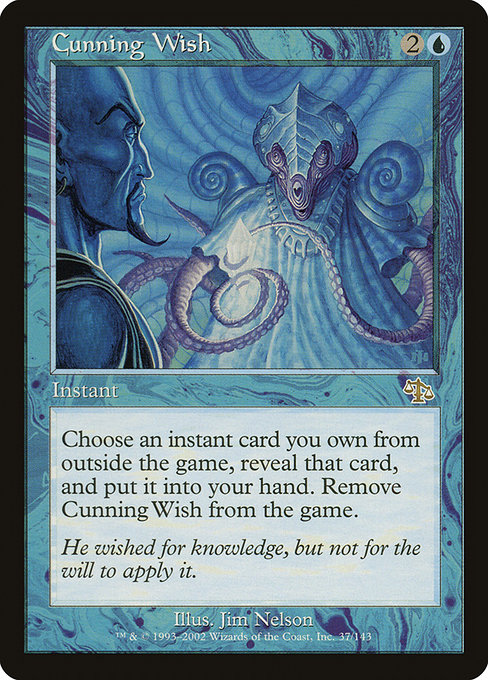 Judgment - 37 - Cunning Wish - Rare - U - Non-foil (Front)