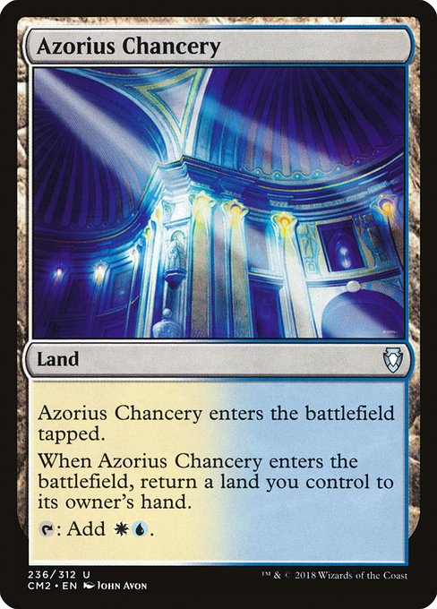 Commander Anthology Volume II - 236 - Azorius Chancery - Uncommon - C - Non-foil (Front)