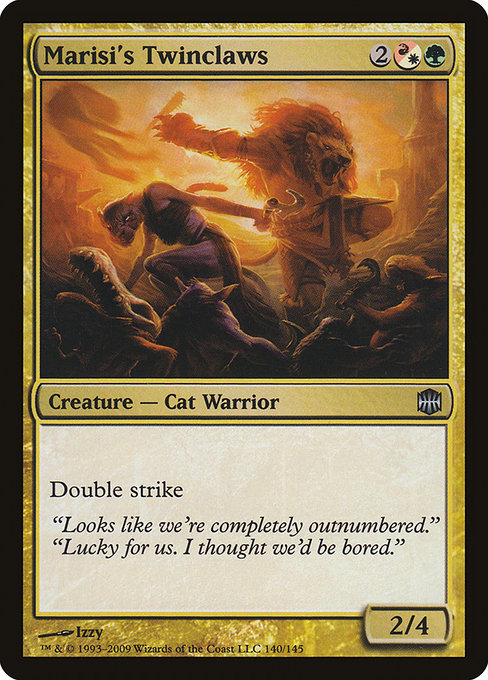 Alara Reborn - 140 - Marisi's Twinclaws - Uncommon - Multi - Non-foil (Front)