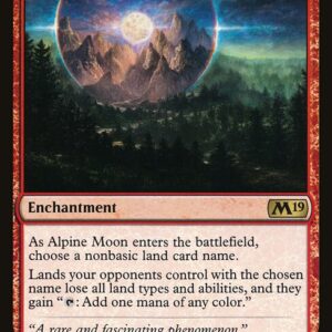 The List - M19-128 - Alpine Moon - Rare - R - Non-foil (Front)