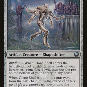 Scars of Mirrodin - 143 - Clone Shell - Uncommon - C - Non-foil (Front)