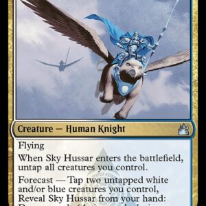 Ravnica Remastered - 224 - Sky Hussar - Uncommon - WU - Non-foil (Front)