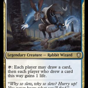 Bloomburrow Commander - 254 - Kwain, Itinerant Meddler - Rare - WU - Non-foil (Front)