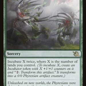 March of the Machine Promos - 187p - Glistening Dawn - Rare - G - Foil - Promo (Front)