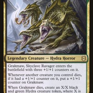 Zendikar Rising Promos - 223p - Grakmaw, Skyclave Ravager - Rare - BG - Non-foil - Promo (Front)