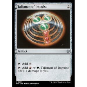 Bloomburrow Commander - 287 - Talisman of Impulse - Uncommon - C - Non-foil (Front)